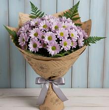 Букет цветов из:  Хризантемы в Розовке