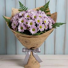 Букет цветов из:  Хризантемы в Розовке