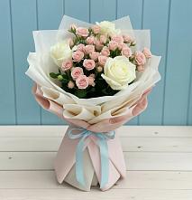 Букет цветов из:  Розы в Розовке