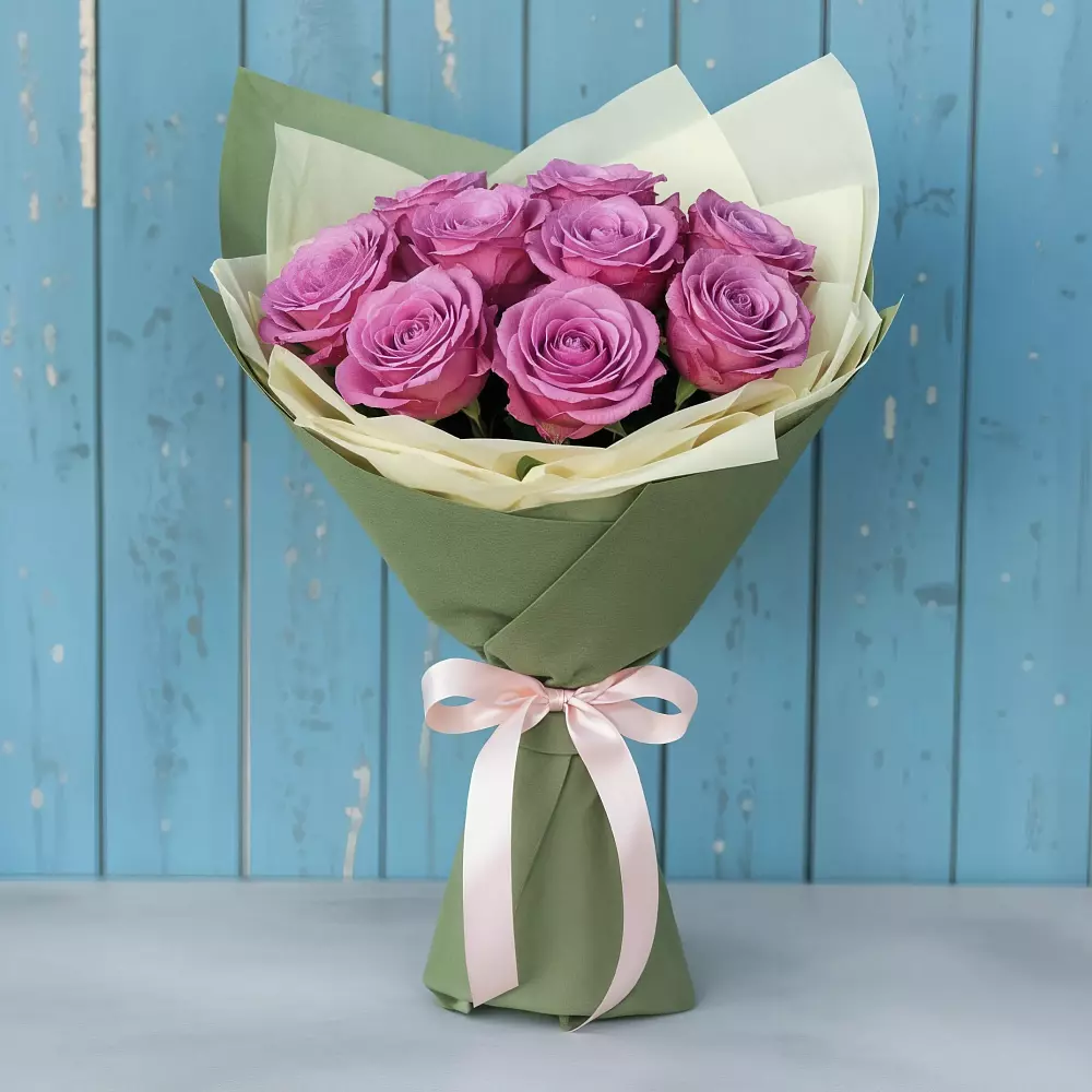 Букет Розы Фёрст Леди в Розовке